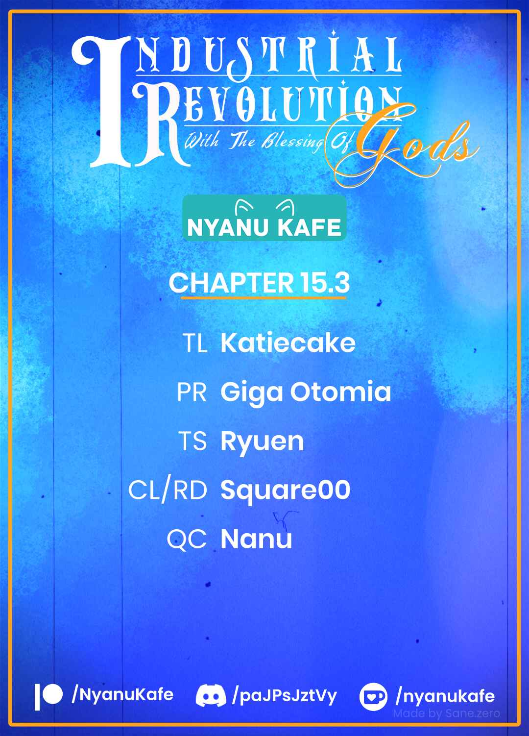 Kamigami no Kago de Seisan Kakumei ~Isekai no Katasumi de Mattari Slow Life Shi Tetara, Naze ka Tasaina Jinzai ga Atsumatte Saikyou Kokka ga Dekitemashita~ Chapter 15.3 page 0