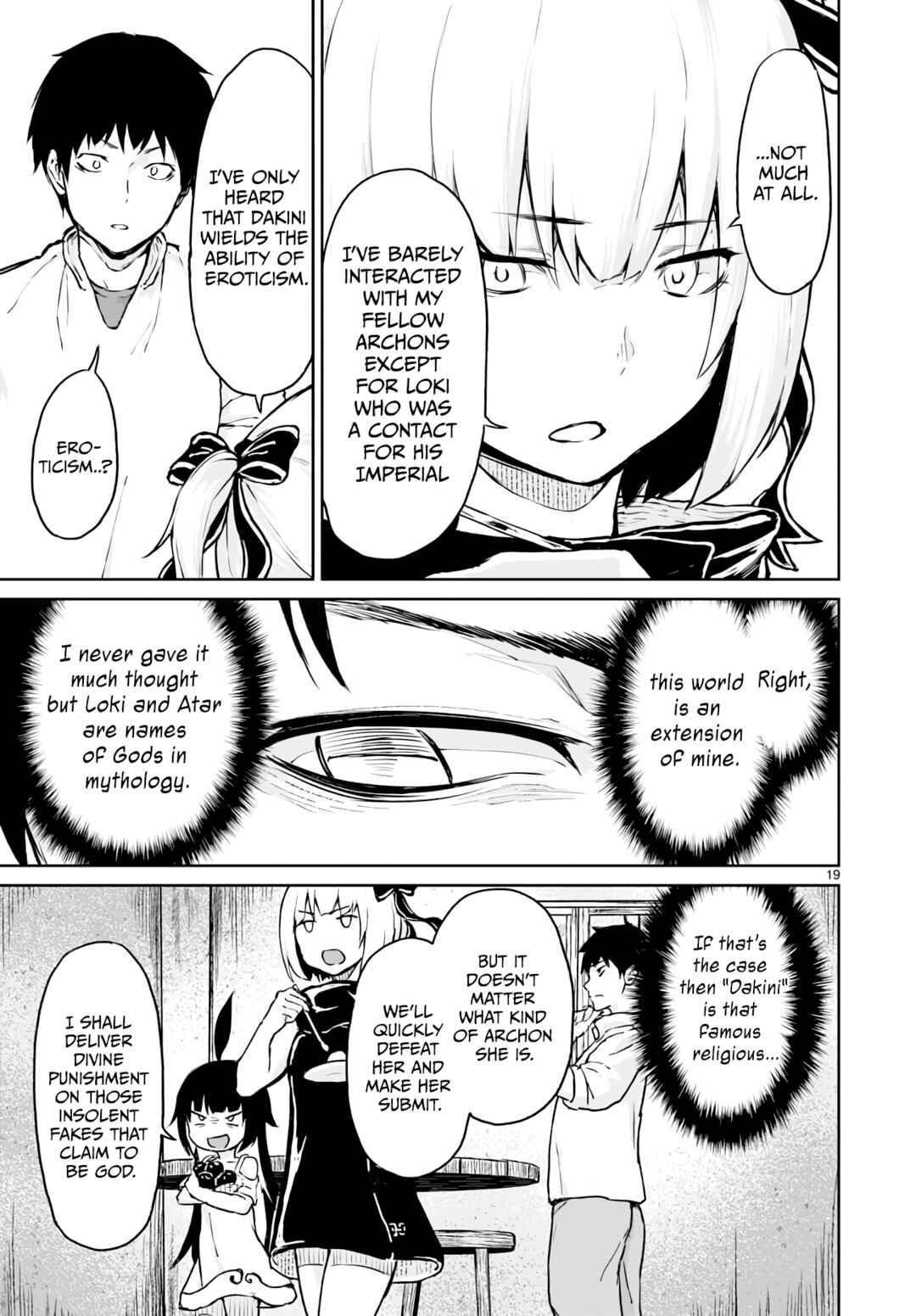 Kaminaki Sekai no Kamisama Katsudou Chapter 12 page 19