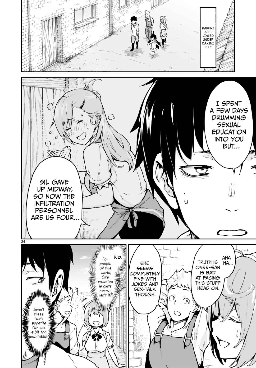 Kaminaki Sekai no Kamisama Katsudou Chapter 12 page 24