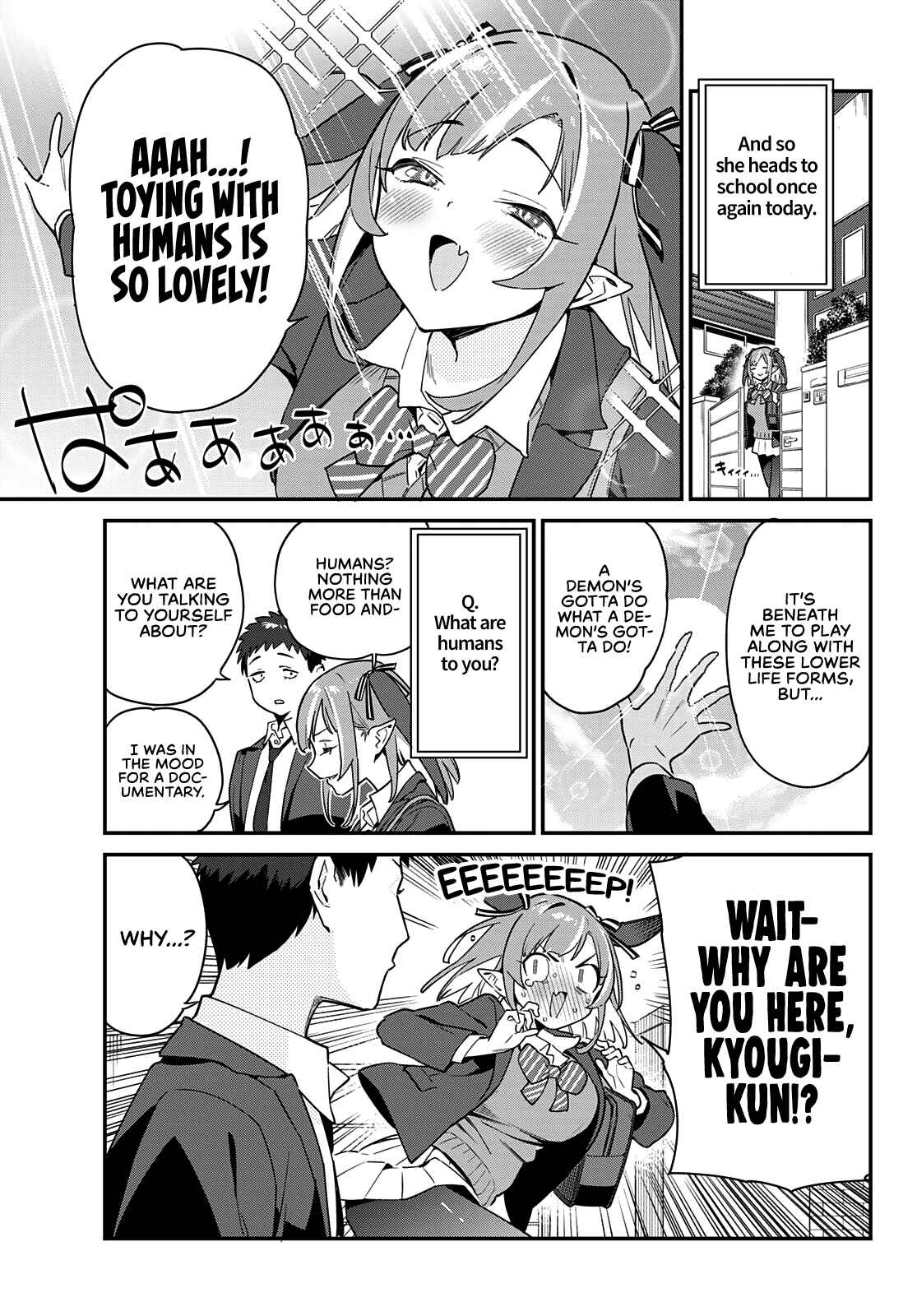 Kanan-sama wa Akumade Choroi Chapter 4 page 3