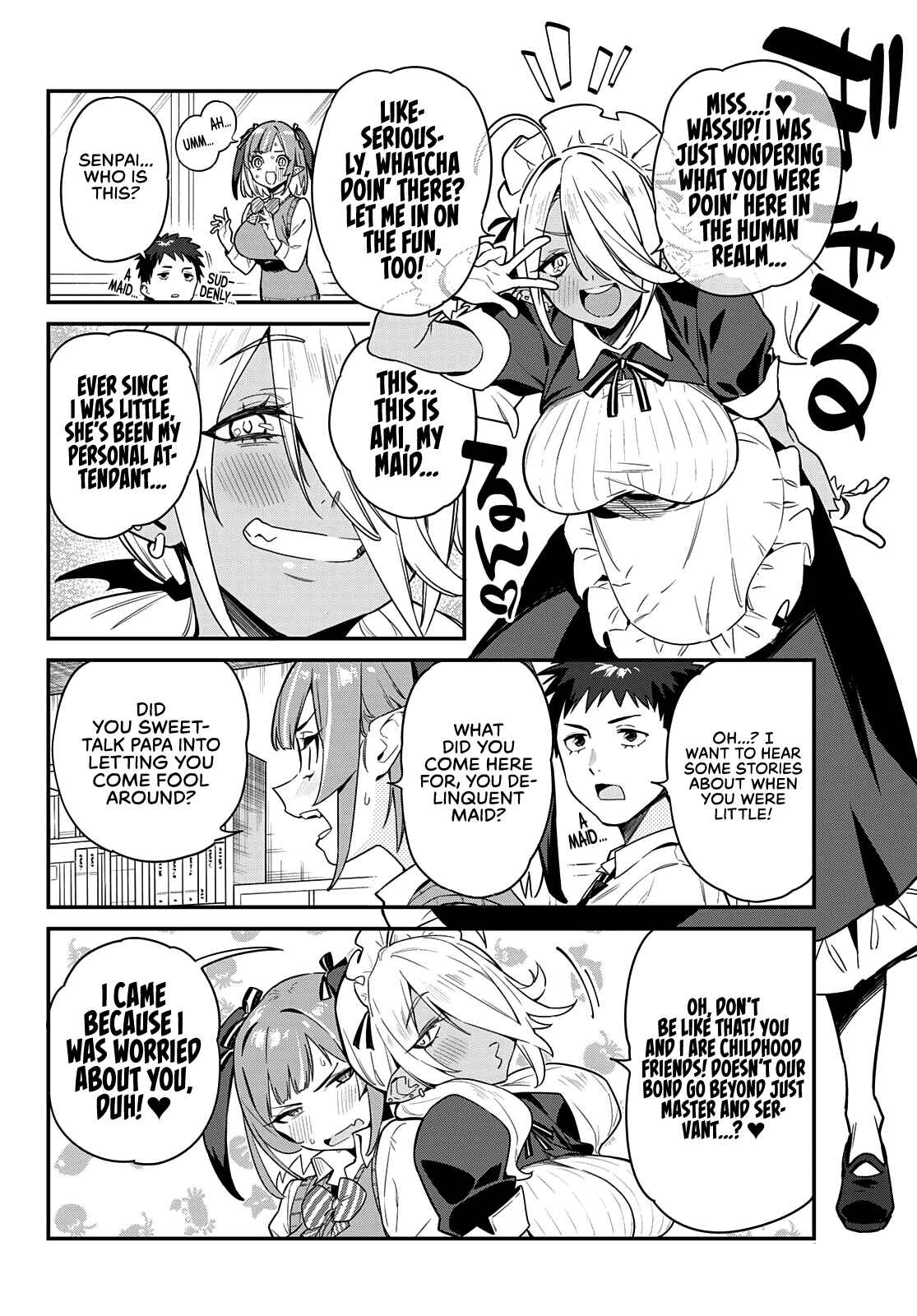 Kanan-sama wa Akumade Choroi Chapter 8 page 2