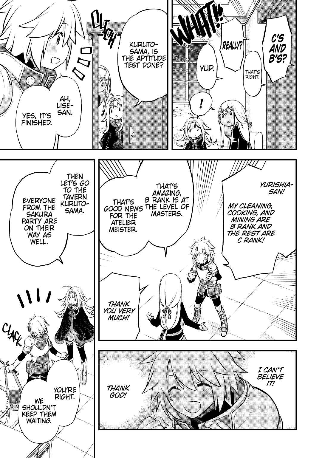 Kanchigai no Atelier Meister: Eiyuu Party no Moto Zatsuyougakari ga, Jitsu wa Sentou Igai ga SSS Rank Datta to Iu Yoku Aru Hanashi Chapter 13 page 9