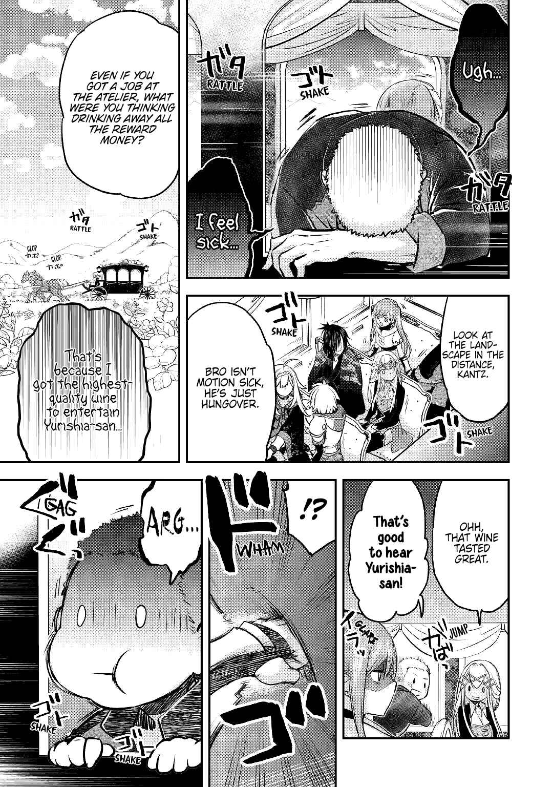 Kanchigai no Atelier Meister: Eiyuu Party no Moto Zatsuyougakari ga, Jitsu wa Sentou Igai ga SSS Rank Datta to Iu Yoku Aru Hanashi Chapter 13 page 25
