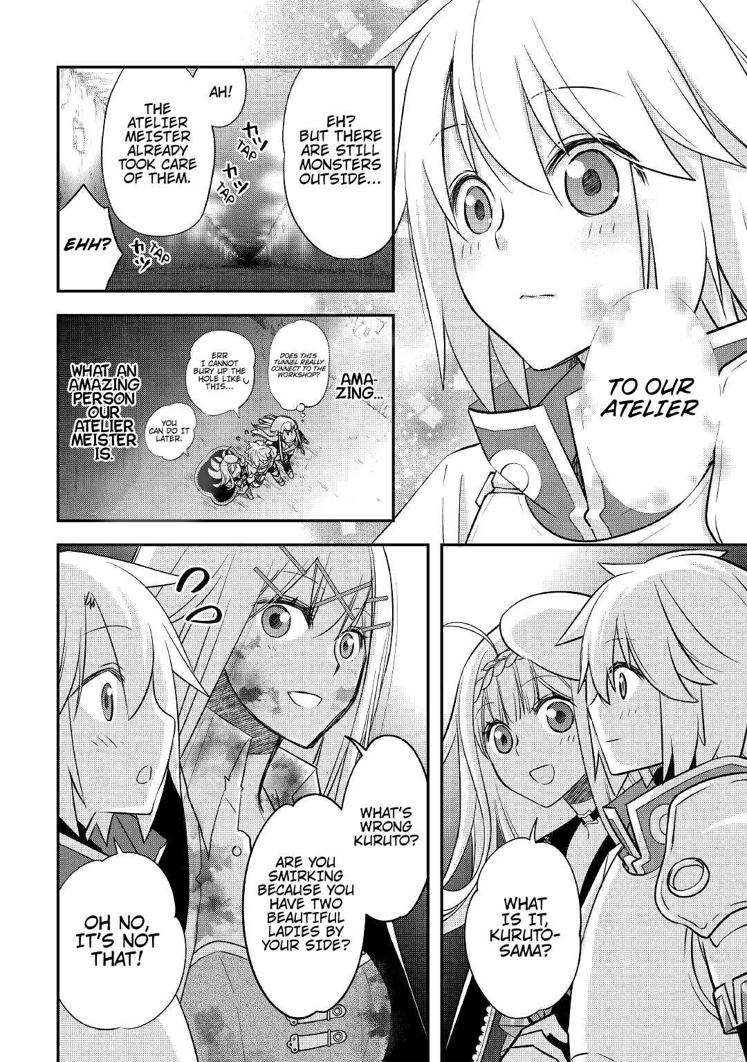 Kanchigai no Atelier Meister: Eiyuu Party no Moto Zatsuyougakari ga, Jitsu wa Sentou Igai ga SSS Rank Datta to Iu Yoku Aru Hanashi Chapter 24 page 20