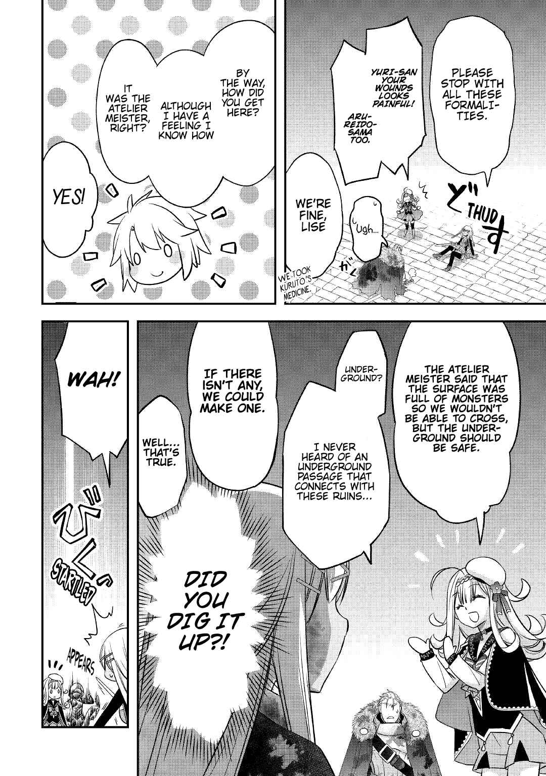 Kanchigai no Atelier Meister: Eiyuu Party no Moto Zatsuyougakari ga, Jitsu wa Sentou Igai ga SSS Rank Datta to Iu Yoku Aru Hanashi Chapter 24 page 6