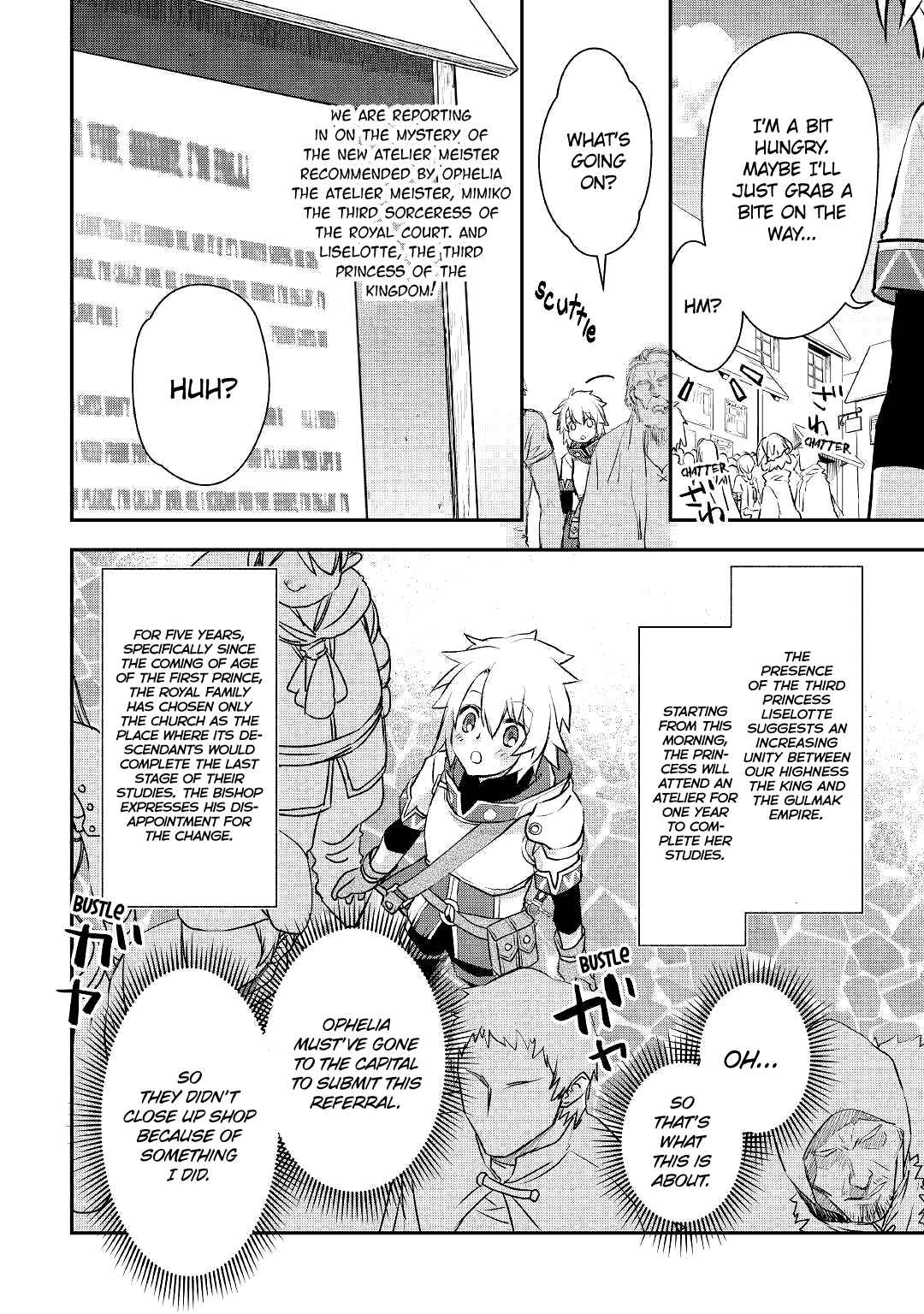 Kanchigai no Atelier Meister: Eiyuu Party no Moto Zatsuyougakari ga, Jitsu wa Sentou Igai ga SSS Rank Datta to Iu Yoku Aru Hanashi Chapter 7 page 21
