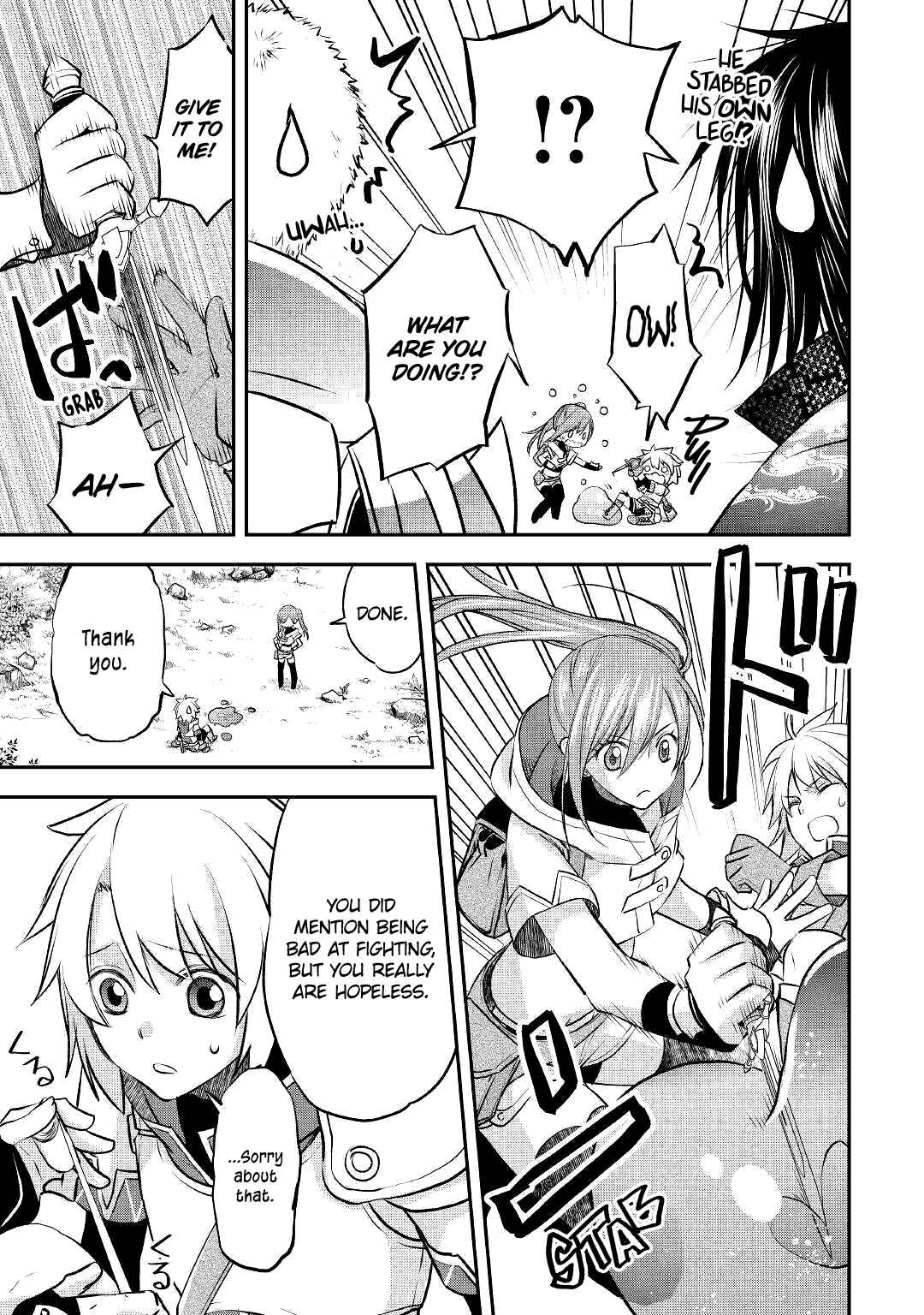 Kanchigai no Atelier Meister: Eiyuu Party no Moto Zatsuyougakari ga, Jitsu wa Sentou Igai ga SSS Rank Datta to Iu Yoku Aru Hanashi Chapter 8 page 14