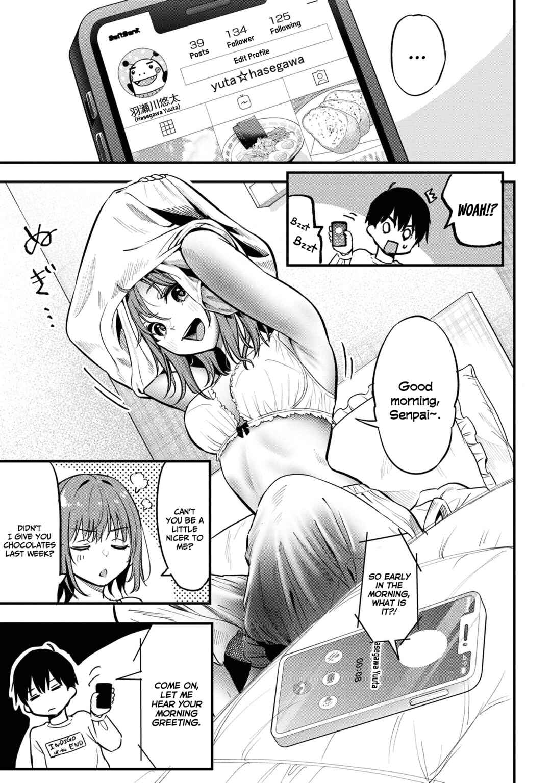 Kanojo ni Uwaki Sareteita Ore ga, Koakuma na Kouhai ni Natsukareteimasu Chapter 18 page 3