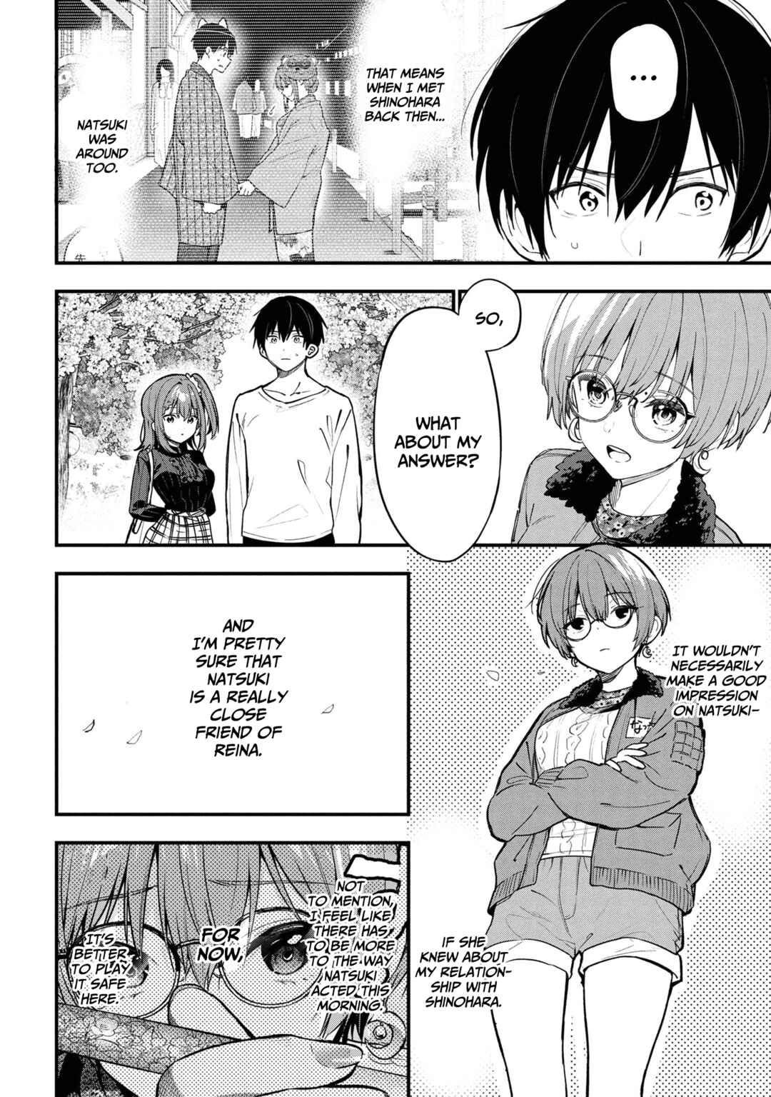 Kanojo ni Uwaki Sareteita Ore ga, Koakuma na Kouhai ni Natsukareteimasu Chapter 28 page 4
