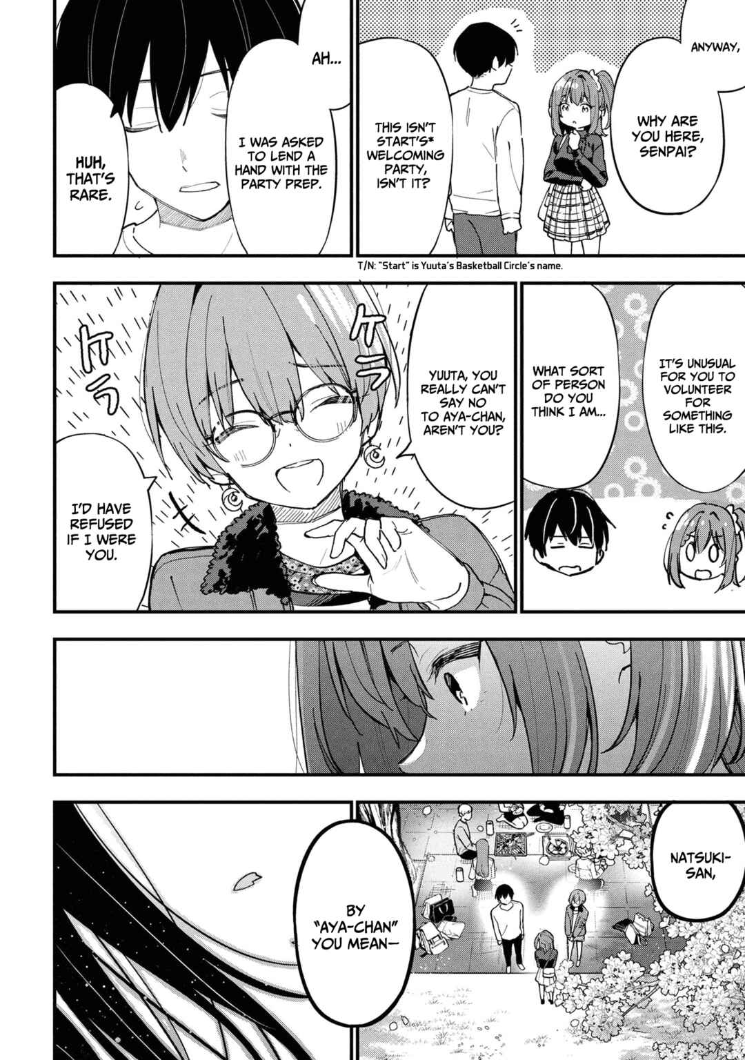 Kanojo ni Uwaki Sareteita Ore ga, Koakuma na Kouhai ni Natsukareteimasu Chapter 28 page 8