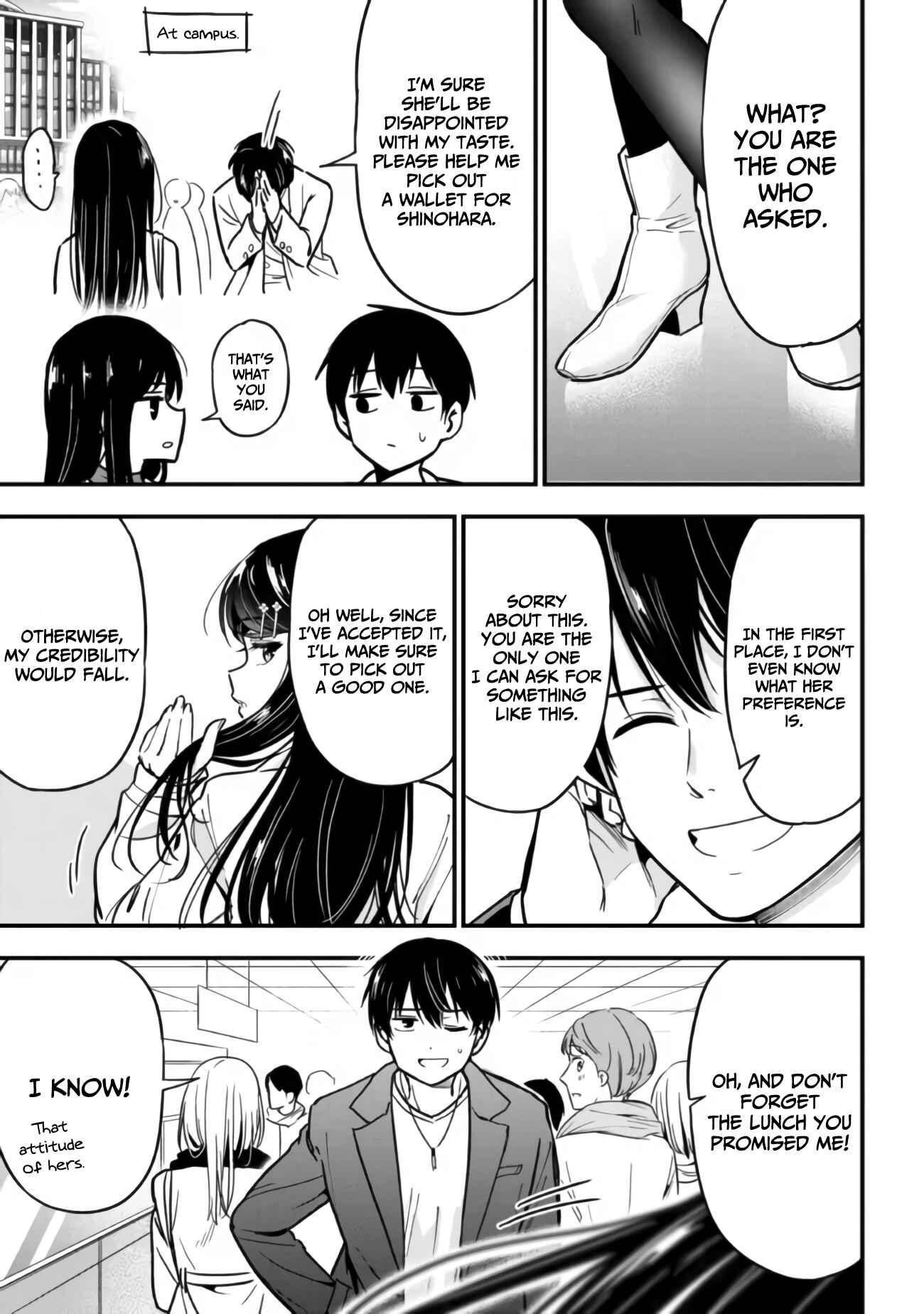 Kanojo ni Uwaki Sareteita Ore ga, Koakuma na Kouhai ni Natsukareteimasu Chapter 6 page 9
