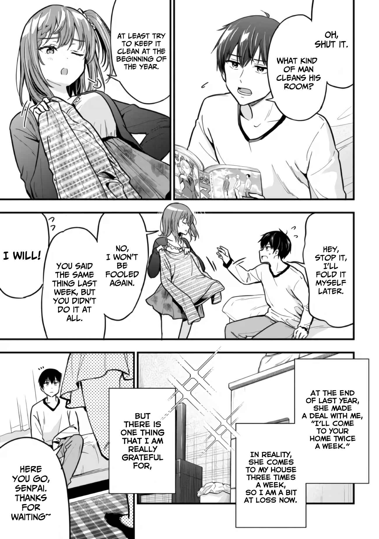 Kanojo ni Uwaki Sareteita Ore ga, Koakuma na Kouhai ni Natsukareteimasu Chapter 6 page 3