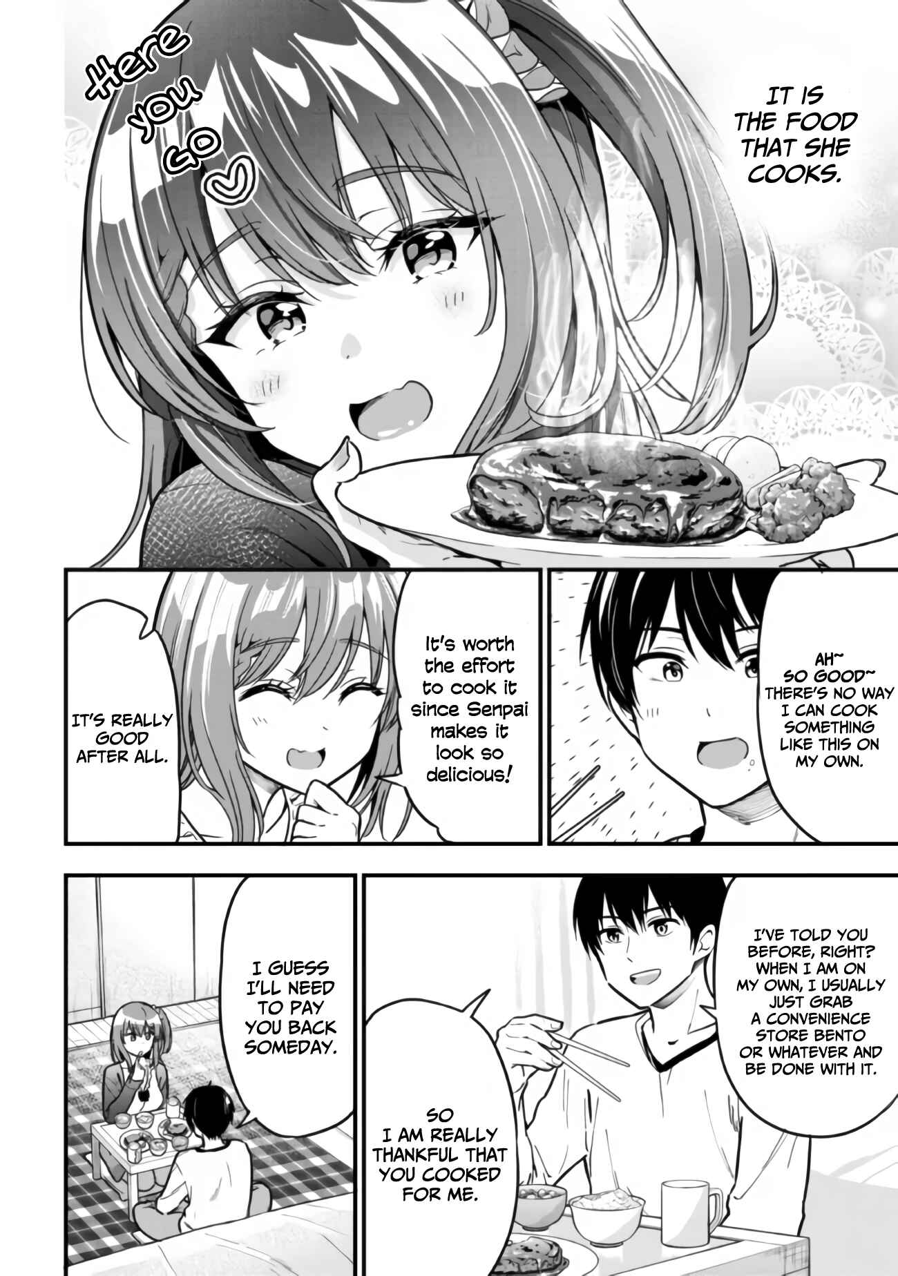 Kanojo ni Uwaki Sareteita Ore ga, Koakuma na Kouhai ni Natsukareteimasu Chapter 6 page 4