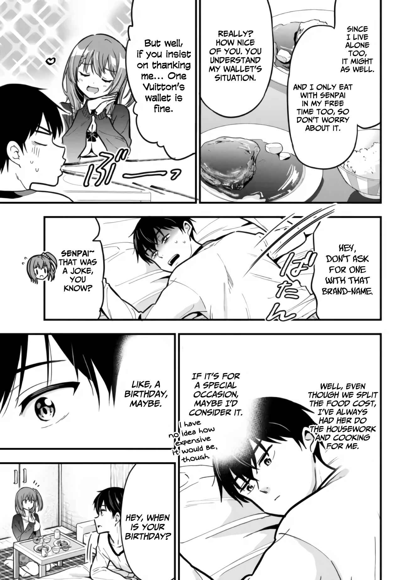 Kanojo ni Uwaki Sareteita Ore ga, Koakuma na Kouhai ni Natsukareteimasu Chapter 6 page 5