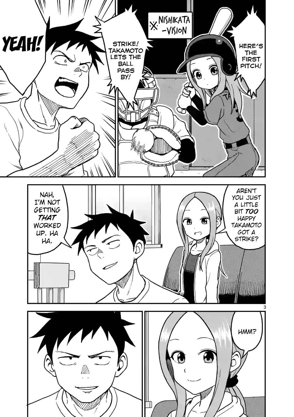 Karakai Jouzu no (Moto) Takagi-san Chapter 109 page 2