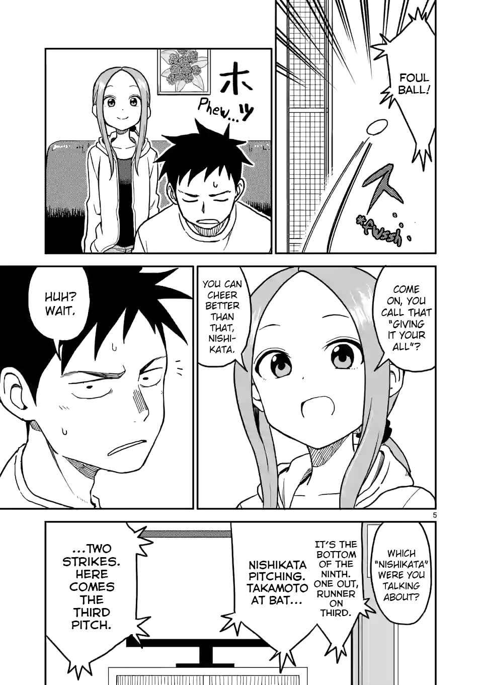 Karakai Jouzu no (Moto) Takagi-san Chapter 109 page 4
