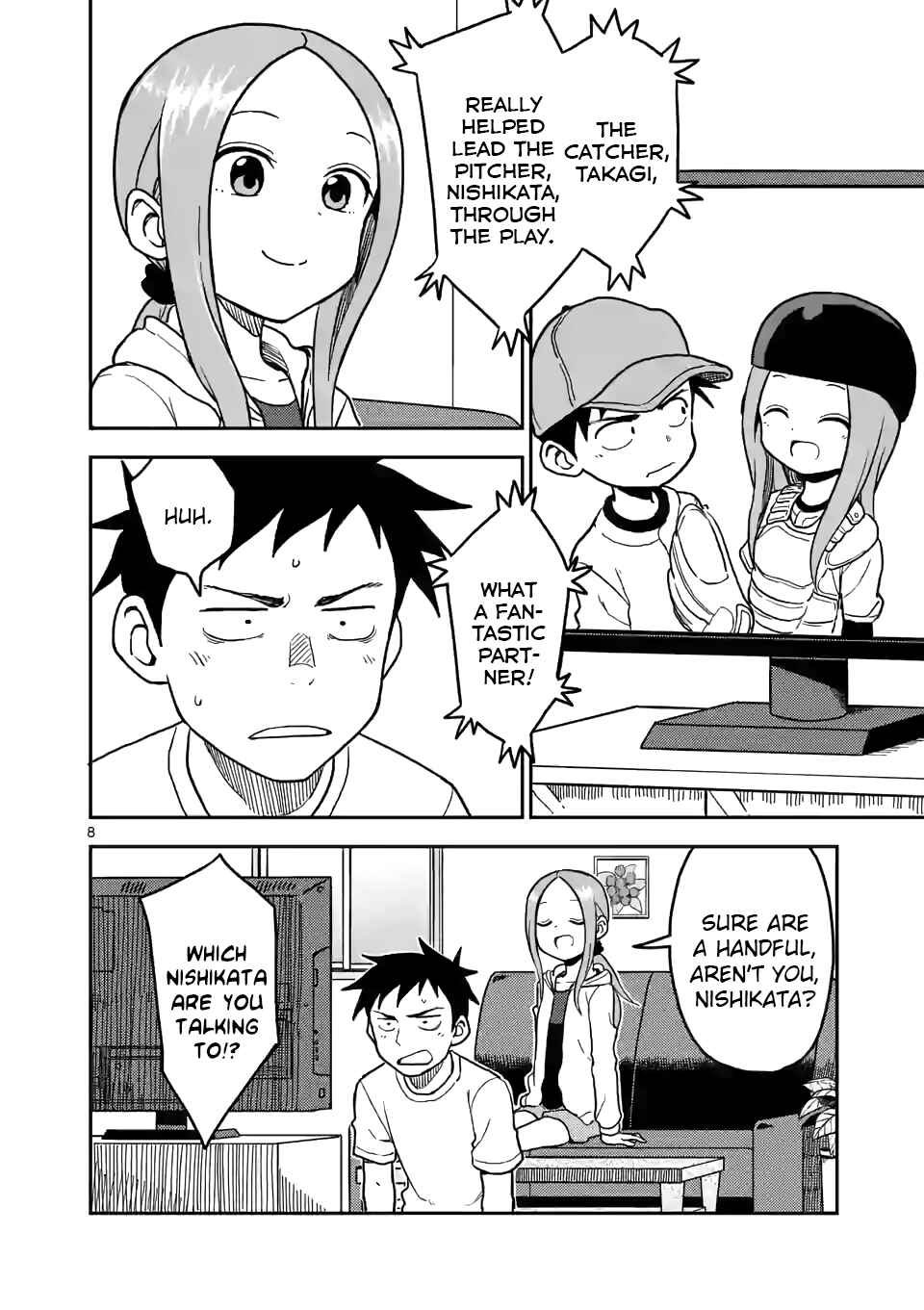 Karakai Jouzu no (Moto) Takagi-san Chapter 109 page 7