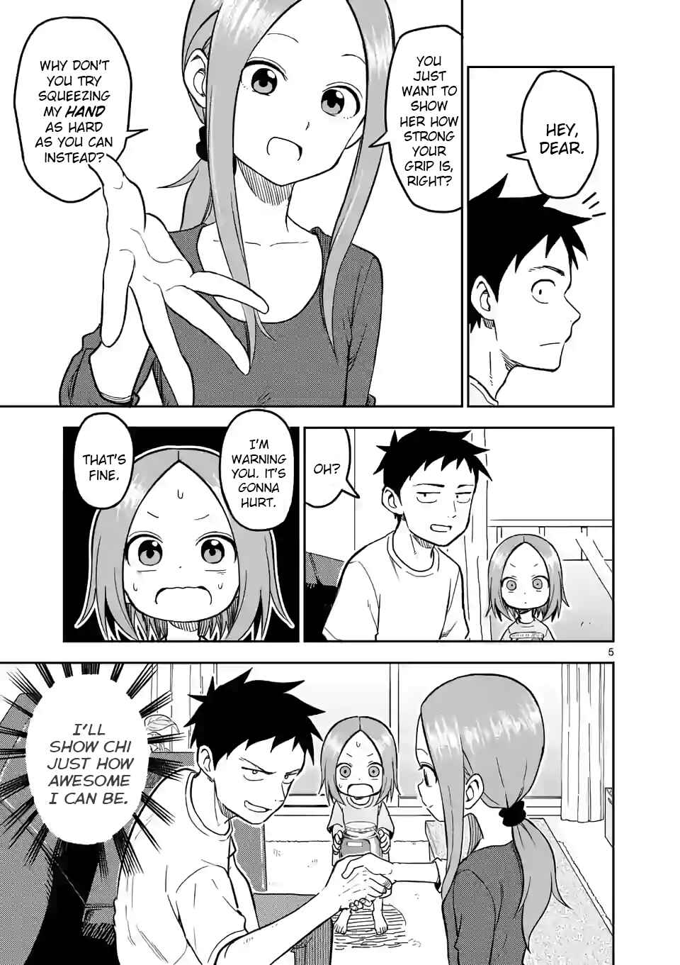 Karakai Jouzu no (Moto) Takagi-san Chapter 141 page 4