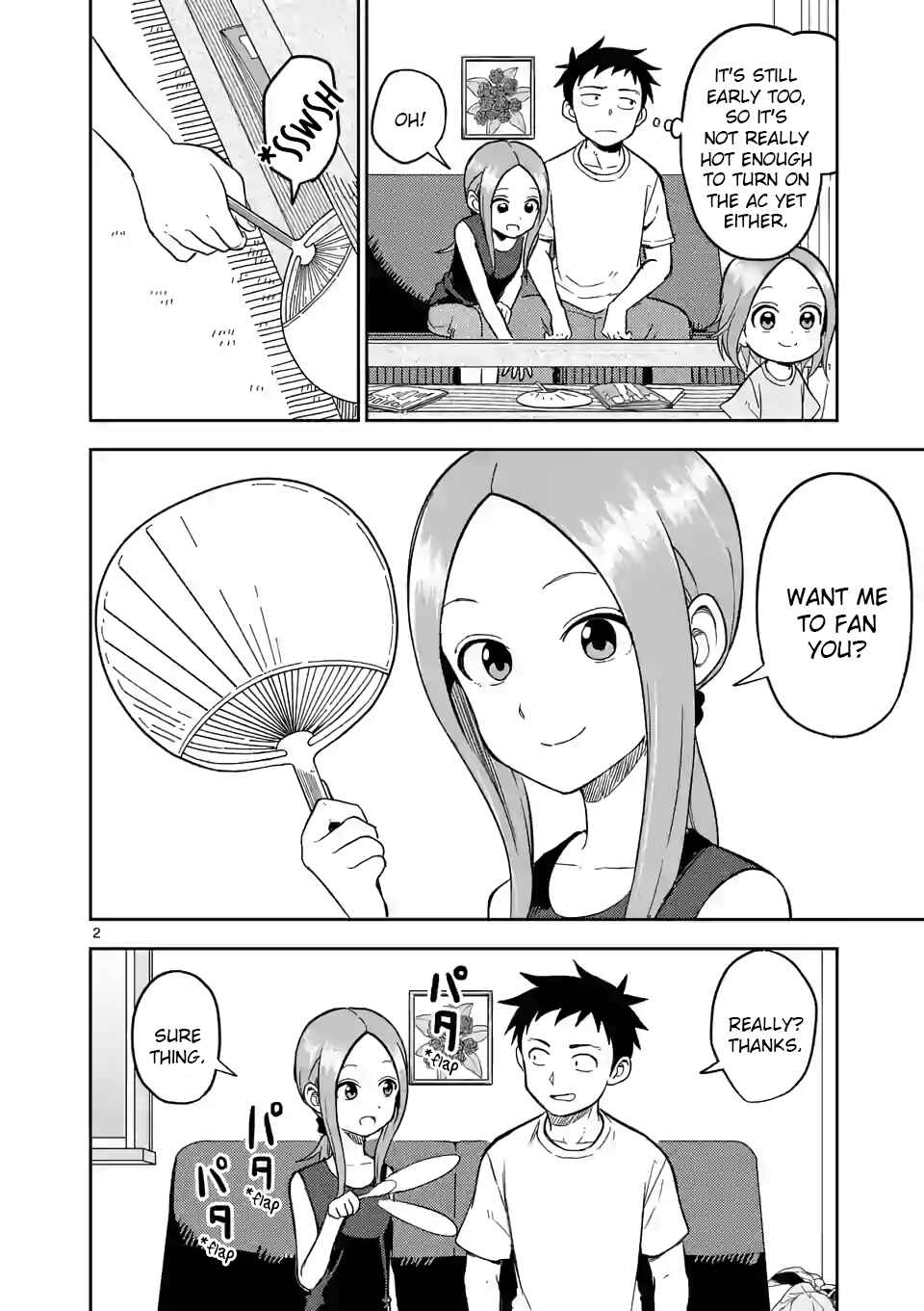 Karakai Jouzu no (Moto) Takagi-san Chapter 144 page 1
