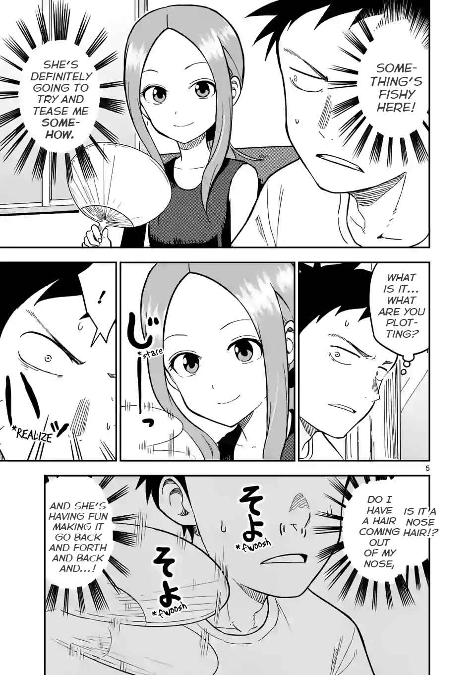 Karakai Jouzu no (Moto) Takagi-san Chapter 144 page 4