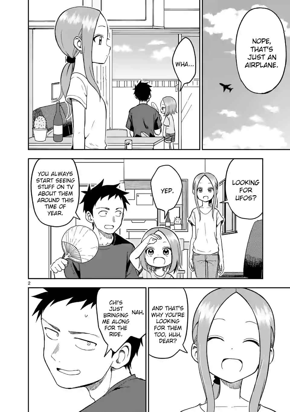 Karakai Jouzu no (Moto) Takagi-san Chapter 145 page 1