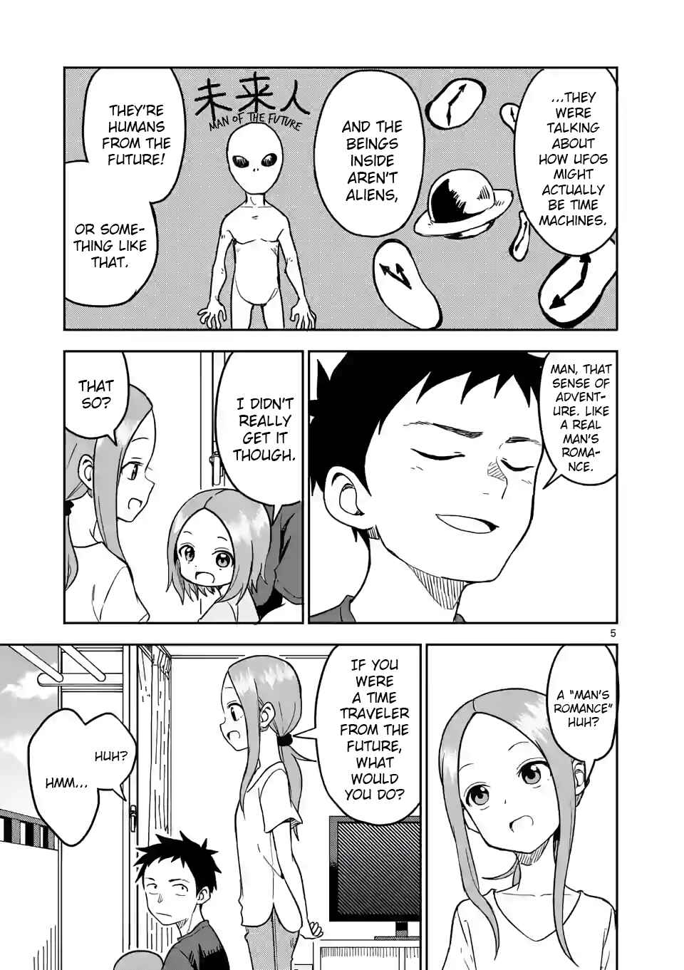 Karakai Jouzu no (Moto) Takagi-san Chapter 145 page 4