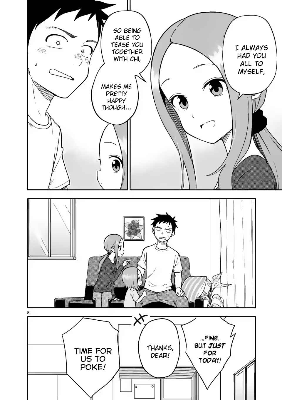 Karakai Jouzu no (Moto) Takagi-san Chapter 161 page 7