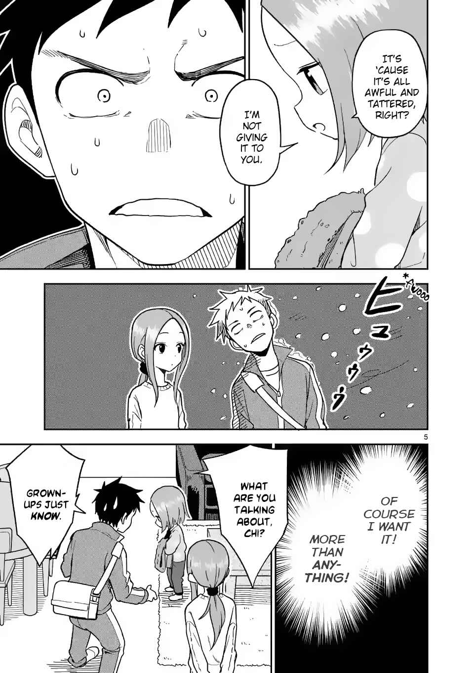 Karakai Jouzu no (Moto) Takagi-san Chapter 165 page 4