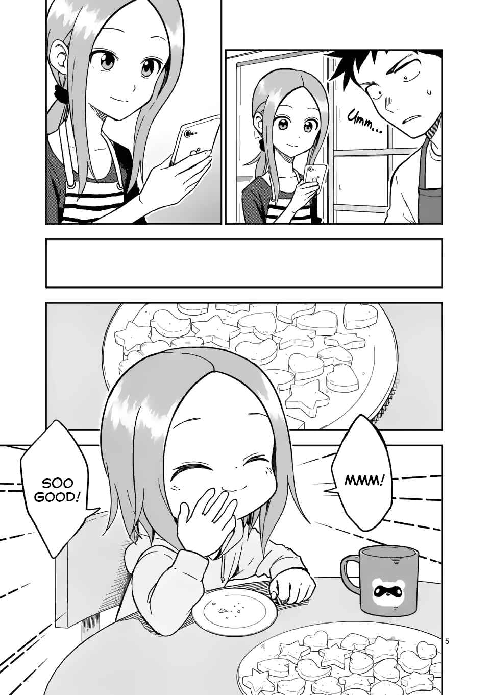 Karakai Jouzu no (Moto) Takagi-san Chapter 178 page 4