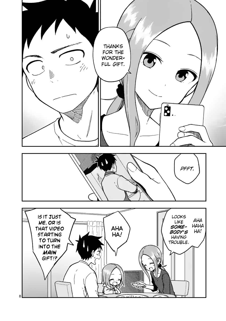 Karakai Jouzu no (Moto) Takagi-san Chapter 178 page 7