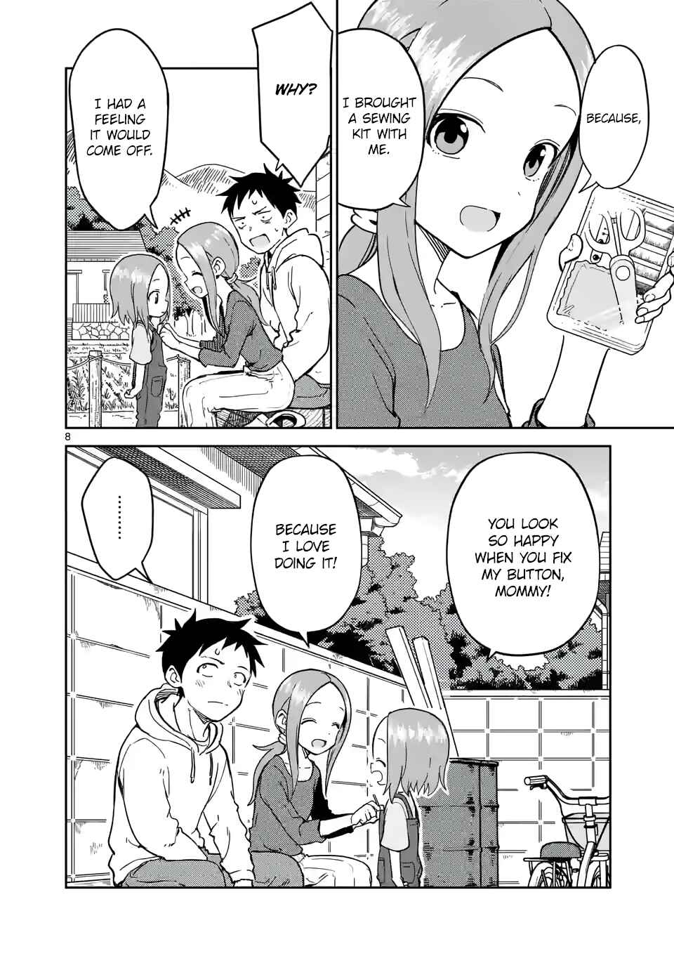 Karakai Jouzu no (Moto) Takagi-san Chapter 223 page 7