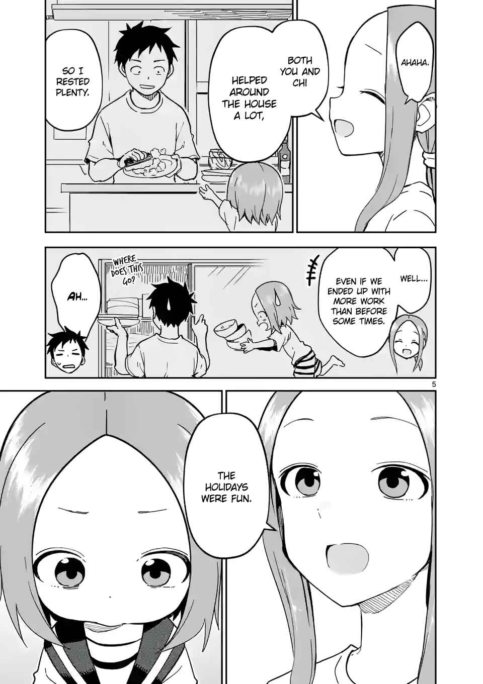 Karakai Jouzu no (Moto) Takagi-san Chapter 229 page 4