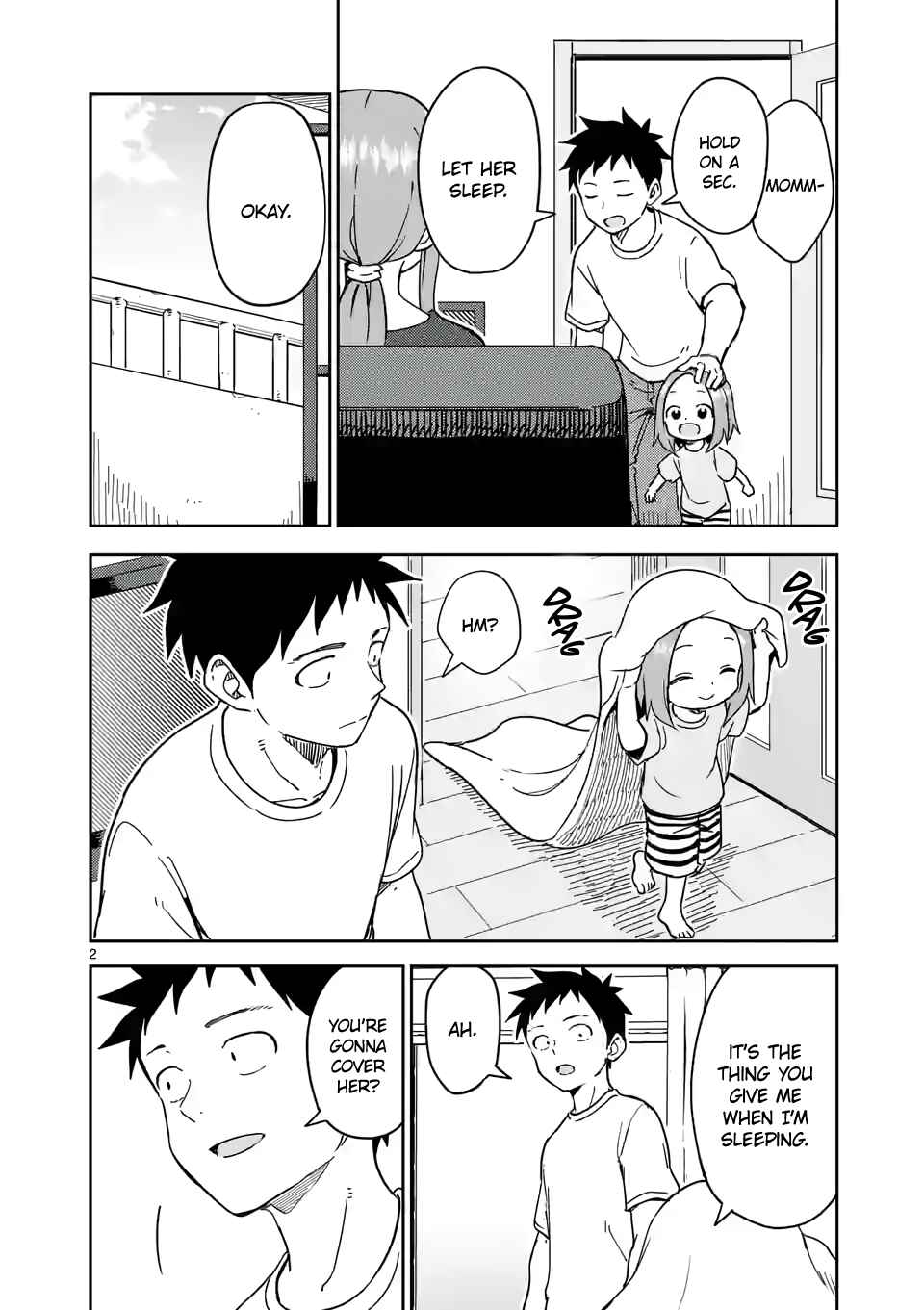 Karakai Jouzu no (Moto) Takagi-san Chapter 243 page 1