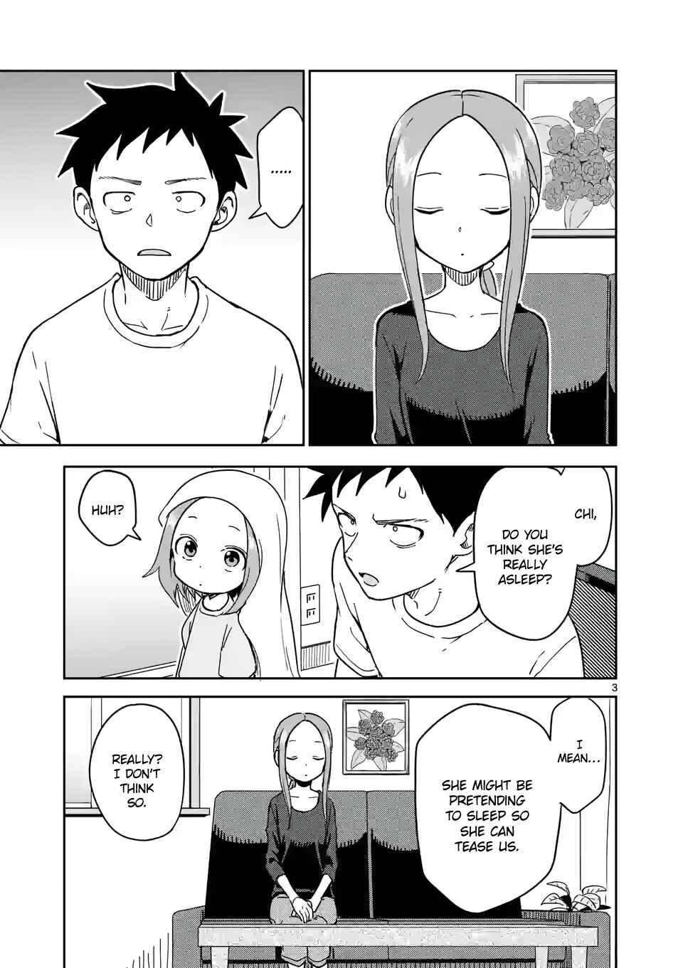 Karakai Jouzu no (Moto) Takagi-san Chapter 243 page 2