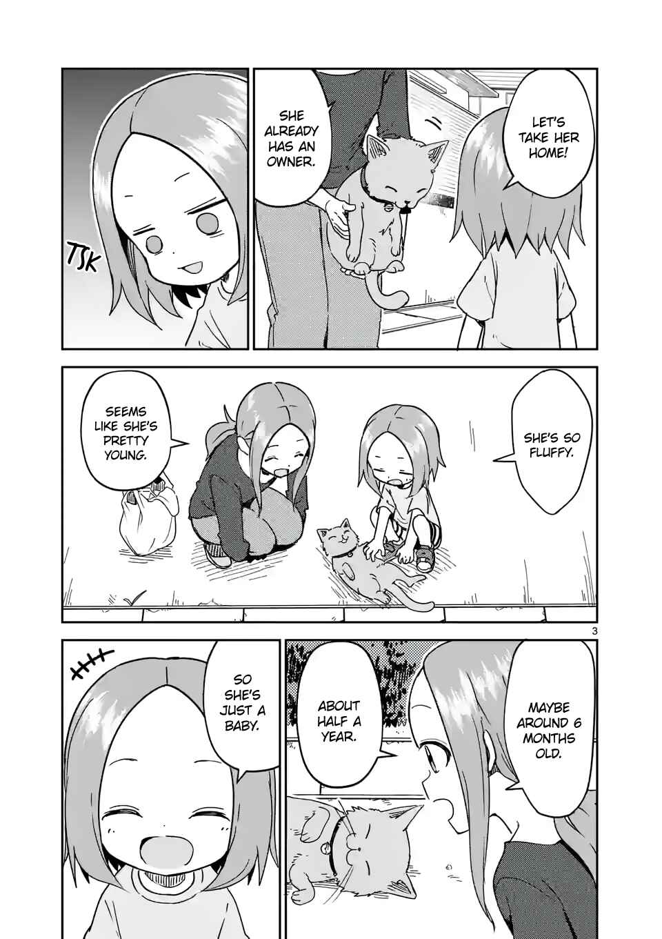 Karakai Jouzu no (Moto) Takagi-san Chapter 245 page 2