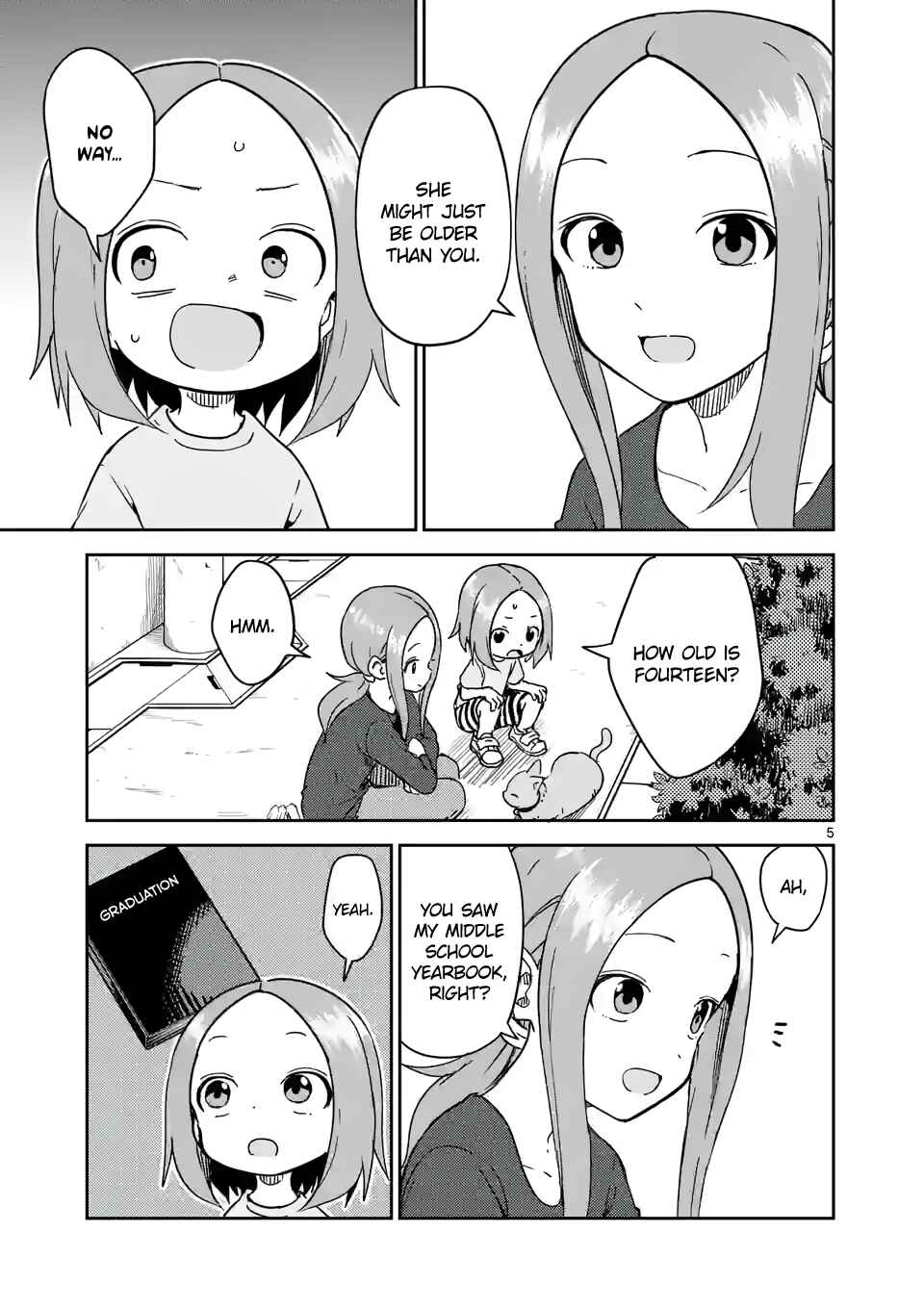 Karakai Jouzu no (Moto) Takagi-san Chapter 245 page 4