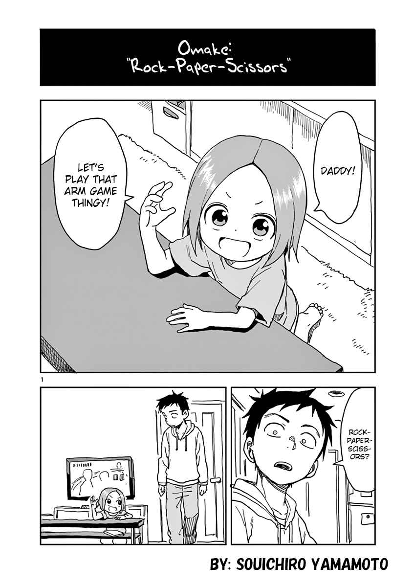 Karakai Jouzu no (Moto) Takagi-san Chapter 25.5 page 0