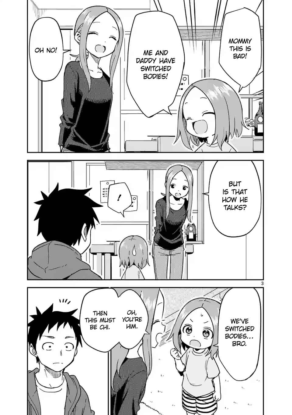 Karakai Jouzu no (Moto) Takagi-san Chapter 277 page 2