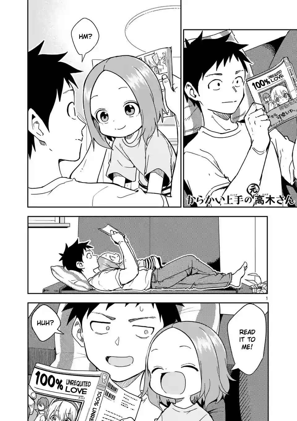 Karakai Jouzu no (Moto) Takagi-san Chapter 280 page 0