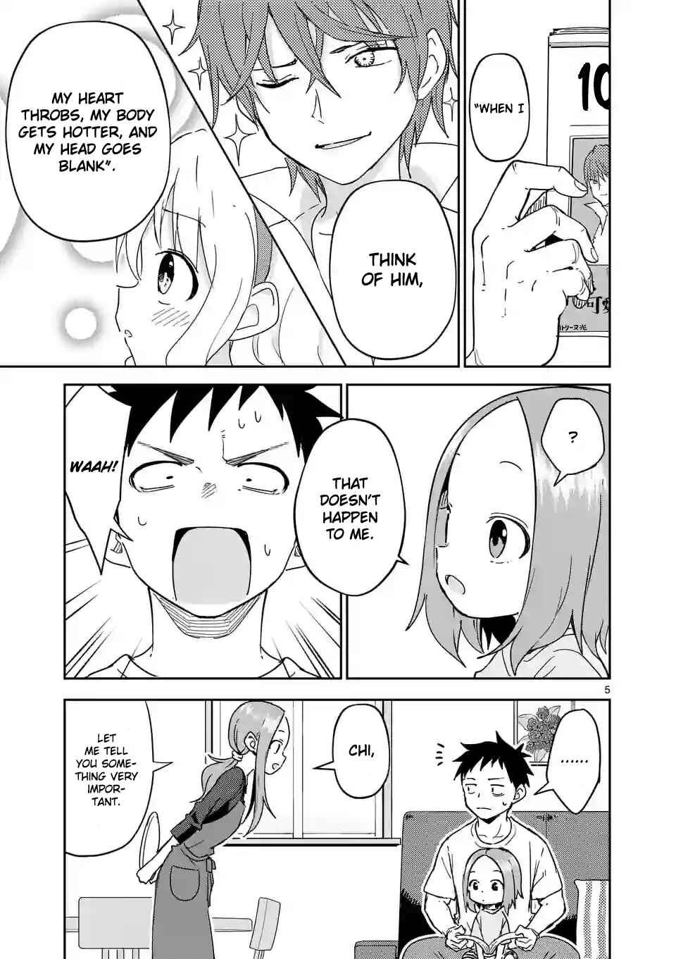 Karakai Jouzu no (Moto) Takagi-san Chapter 280 page 4
