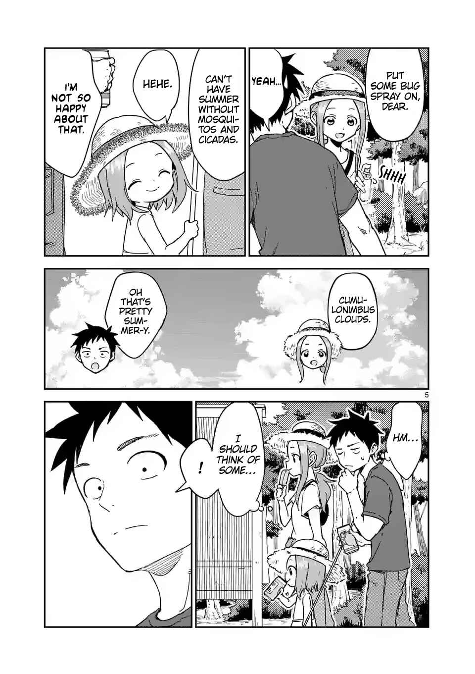 Karakai Jouzu no (Moto) Takagi-san Chapter 282 page 4