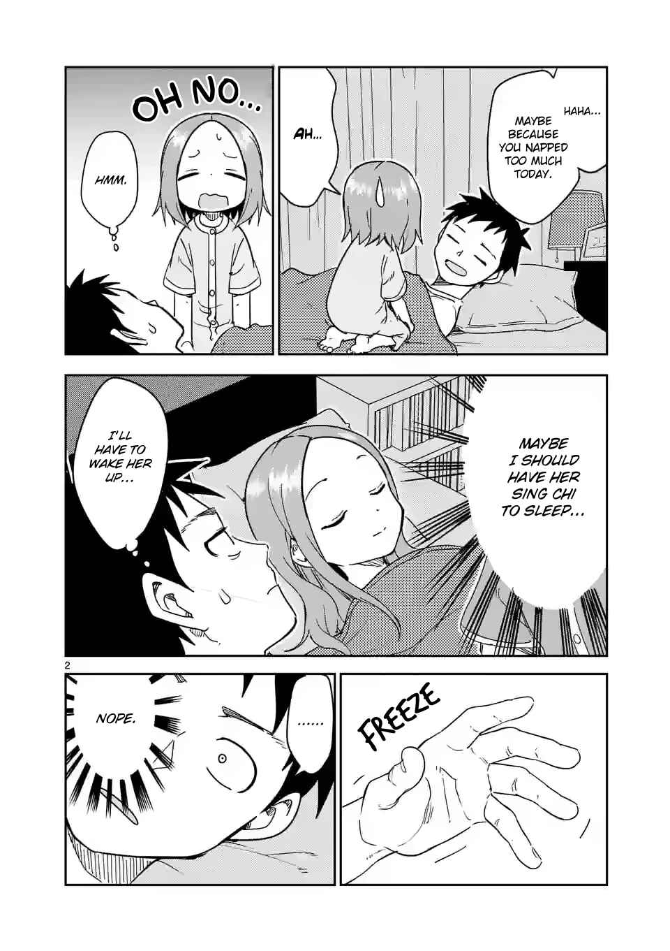 Karakai Jouzu no (Moto) Takagi-san Chapter 290 page 1