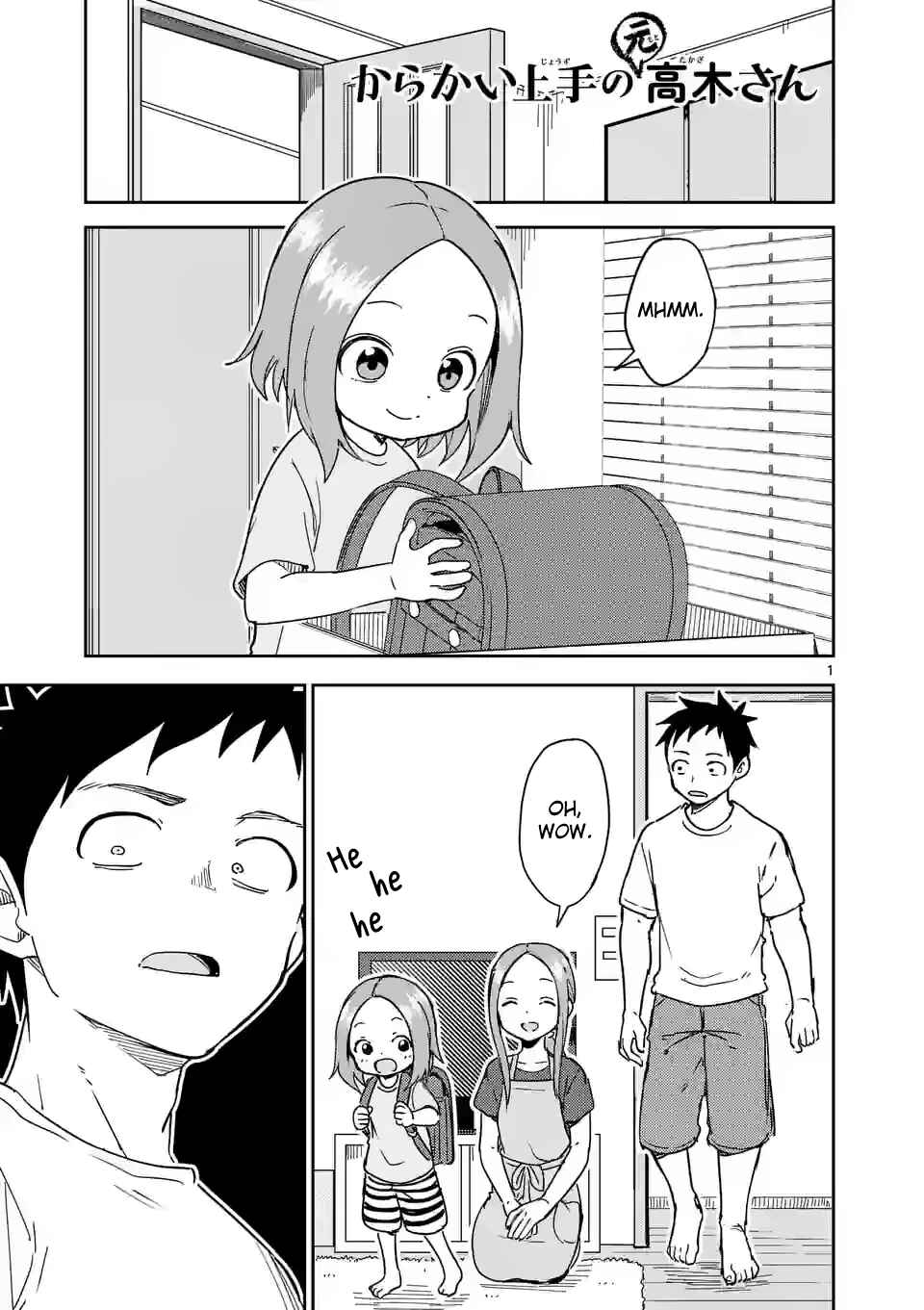 Karakai Jouzu no (Moto) Takagi-san Chapter 292 page 0