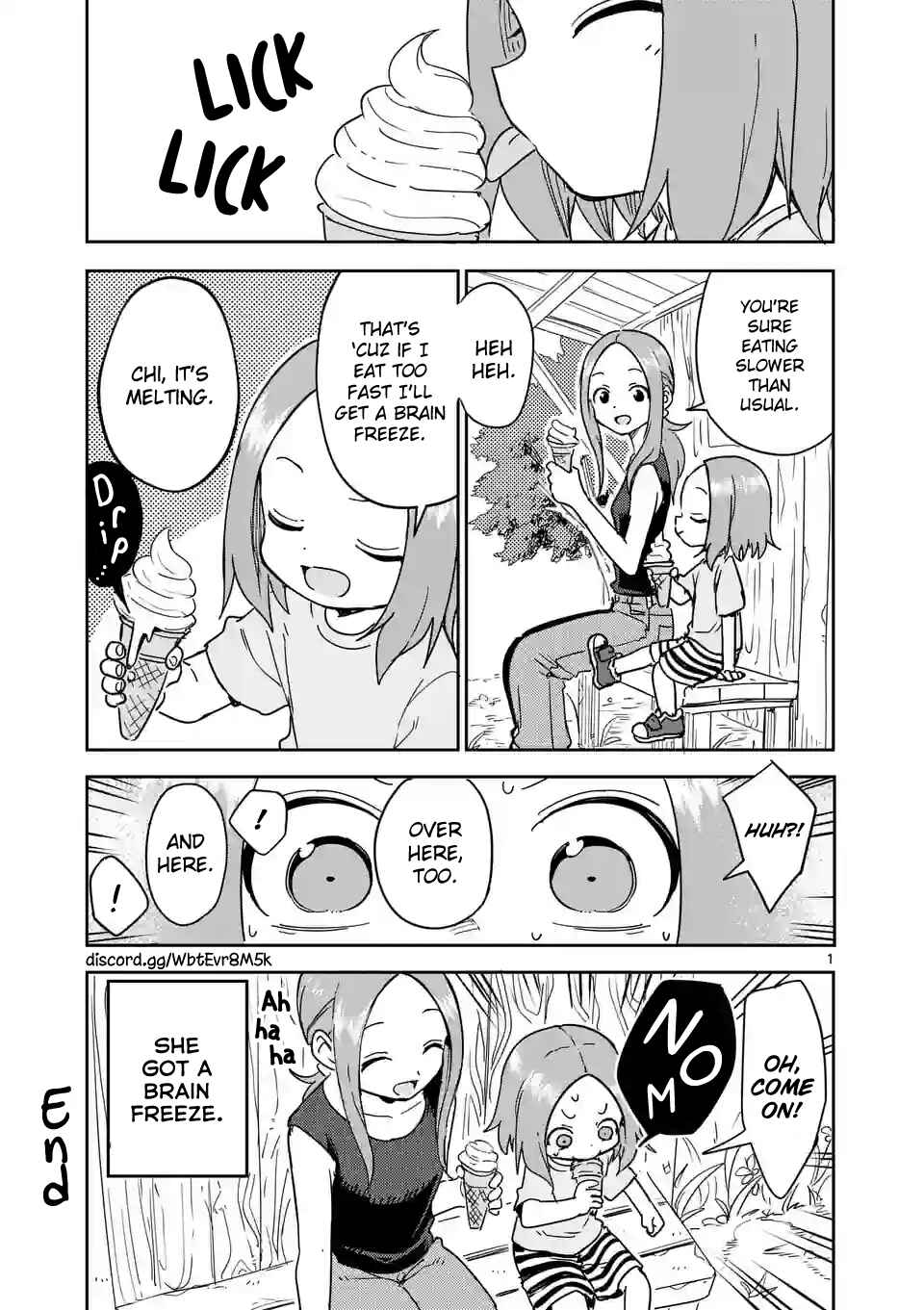 Karakai Jouzu no (Moto) Takagi-san Chapter 293.5 page 0