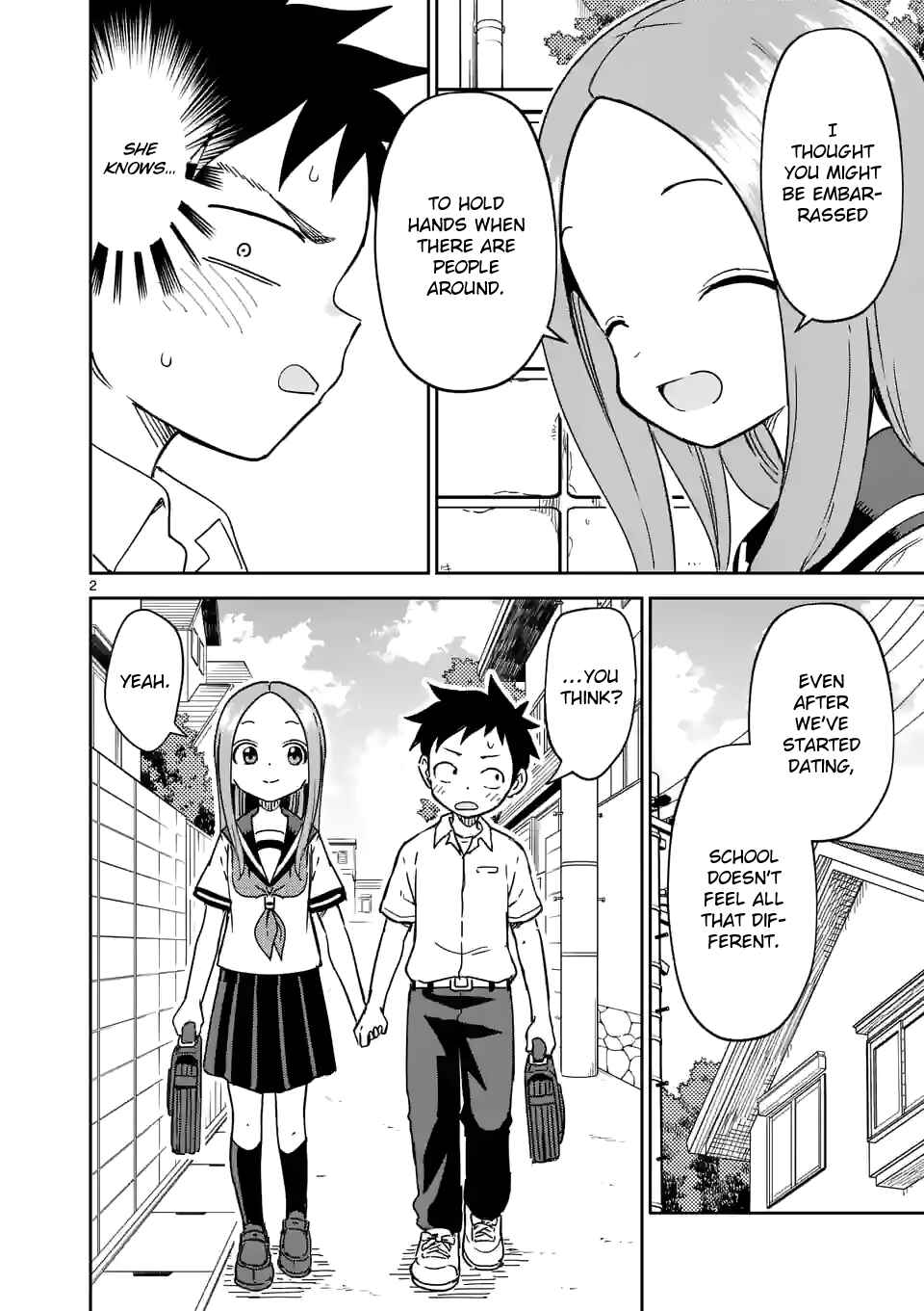 Karakai Jouzu no (Moto) Takagi-san Chapter 299 page 1