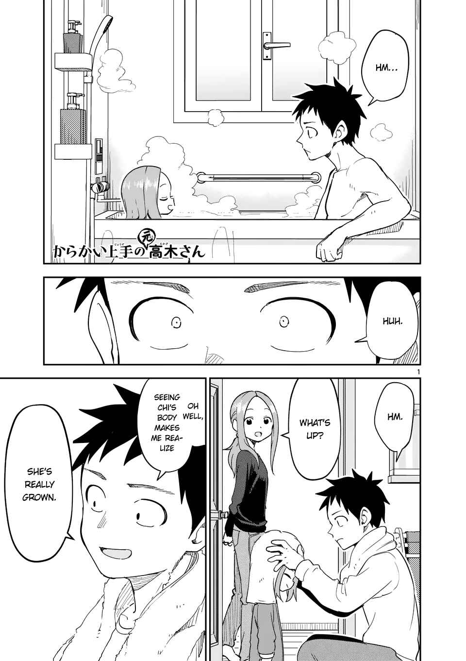 Karakai Jouzu no (Moto) Takagi-san Chapter 306 page 0