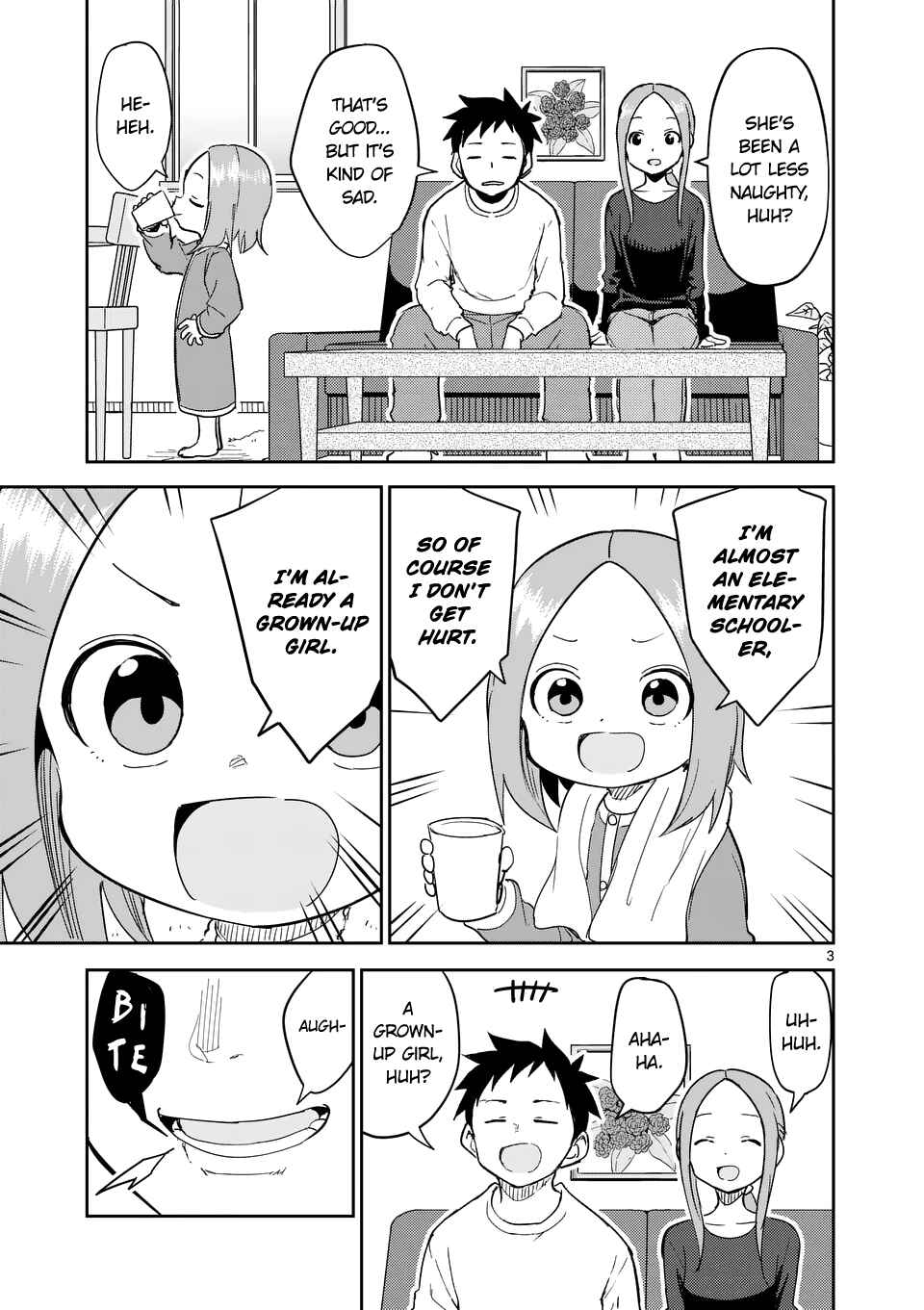 Karakai Jouzu no (Moto) Takagi-san Chapter 306 page 2