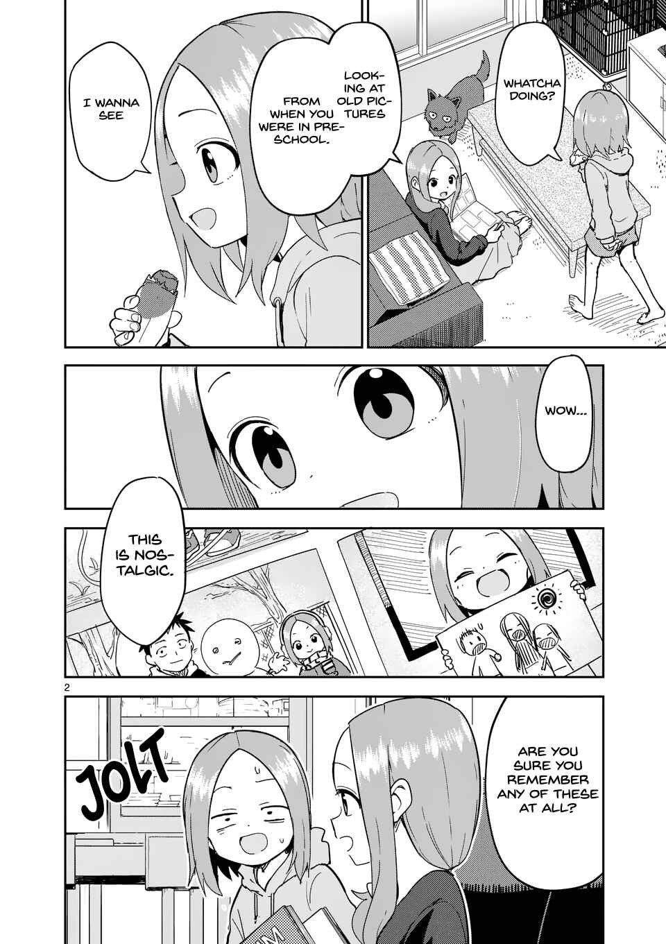 Karakai Jouzu no (Moto) Takagi-san Chapter 313 page 1