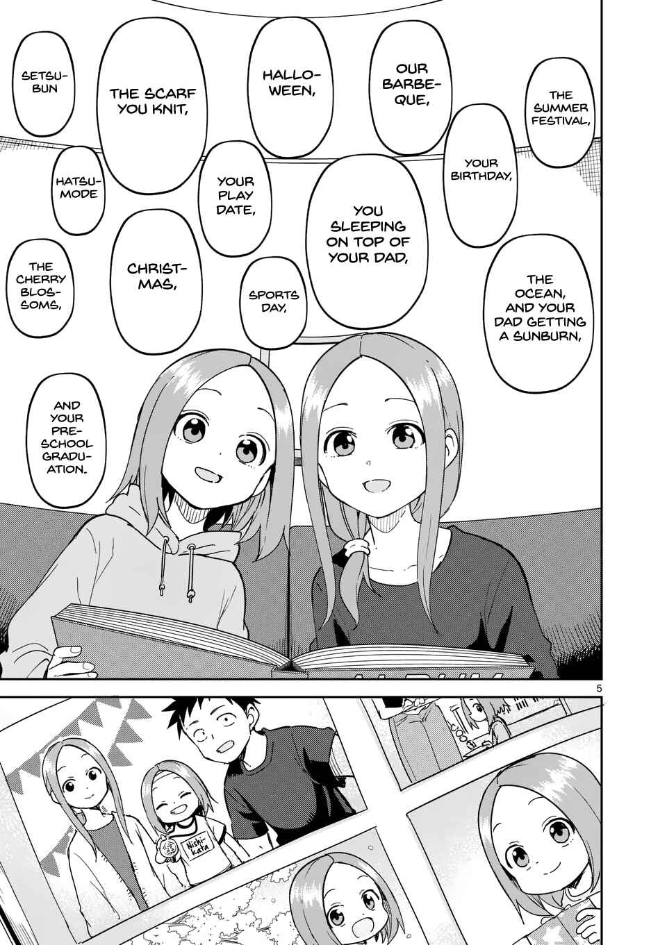 Karakai Jouzu no (Moto) Takagi-san Chapter 313 page 4