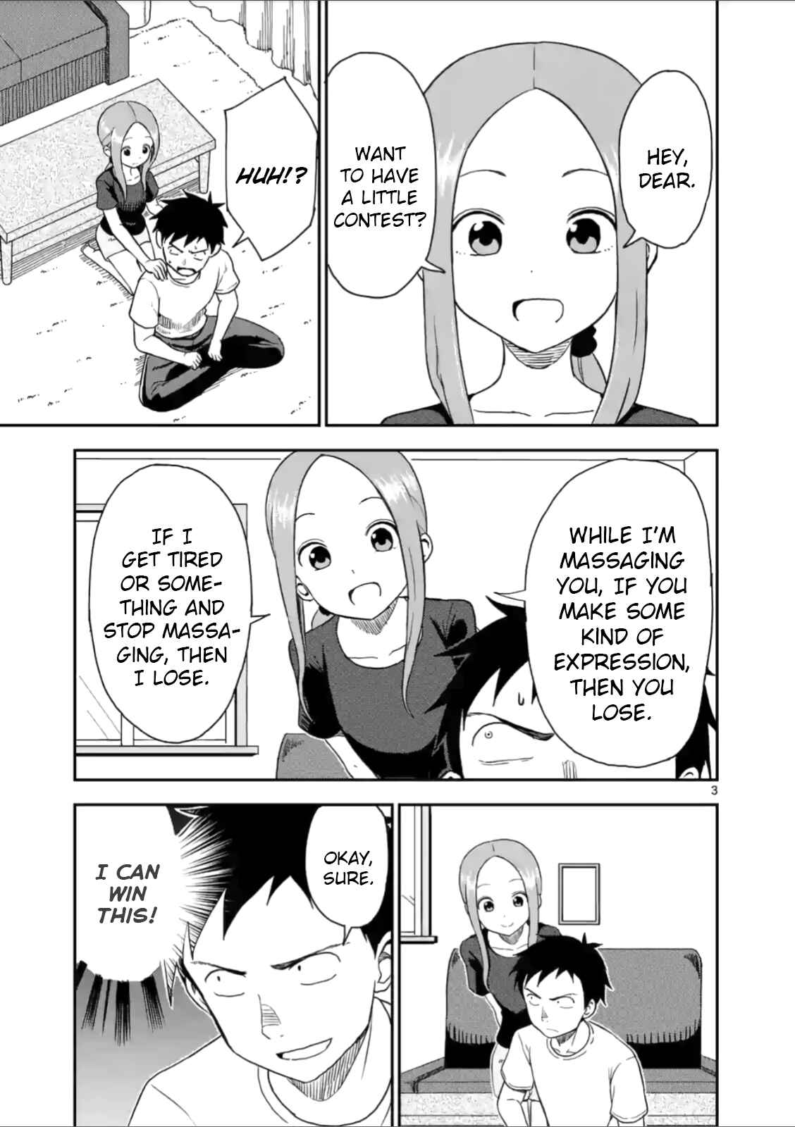 Karakai Jouzu no (Moto) Takagi-san Chapter 49 page 2